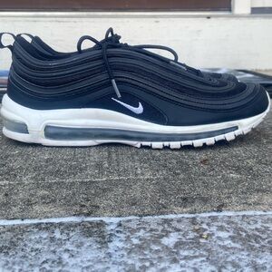 Nike Black and White Air Max 97